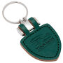 Sleutelhanger P02778, Kunstleder, Groen