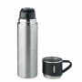 TONIA - Dubbelwandige fles 420 ml - Mat Zilver