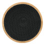 Draadloze speaker BAMBOO SOUND bruin, zwart
