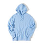 Iqoniq Rila lichtgewicht gerecycled katoen hoodie, sky blue (S)