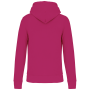 Ecologische kindersweater met capuchon Fuchsia 12/14 jaar