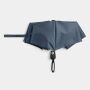 Stormvaste, automatisch te openen- en sluiten, uit 3 secties bestaande opvouwbare paraplu BORA marineblauw