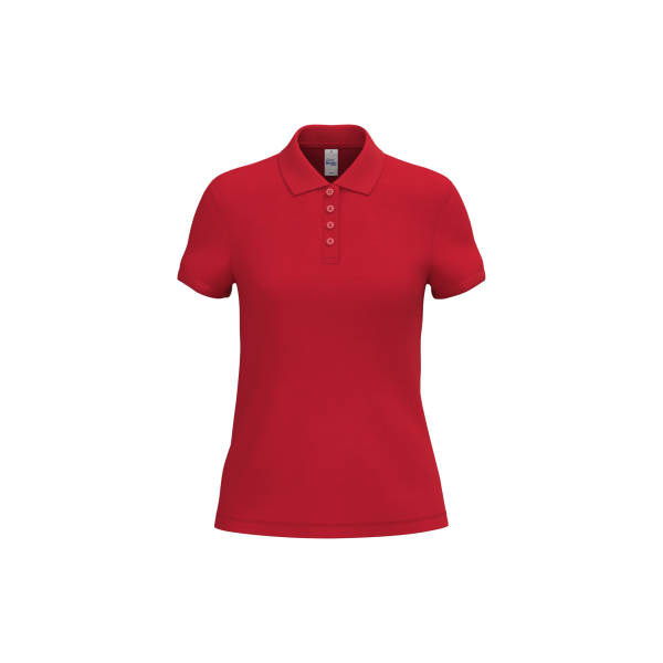 Ladies' pique polo shirt Ideal Red XS Ladies' pique polo shirt Ideal Red XS