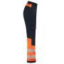 Werkbroek 2-Way Stretch High Vis Redefined Dames 506126 Ink-Fluor Orange 32