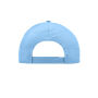 Brushed 6 Panel Cap light blue one size