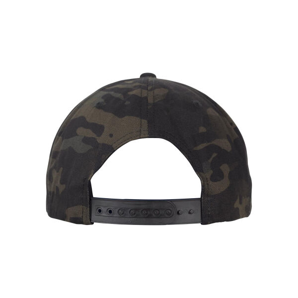 Classic snapbackpet camouflage BLACK MULTICAM One Size