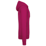 Ecologische herensweater met capuchon Fuchsia 5XL