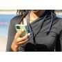 Lanyard 2-in-1 GRS RPET Load & Sync USB Cable - navy Lanyard 2-in-1 GRS RPET Load & Sync USB Cable - navy