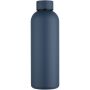 Spring 750 ml RCS gerecycleerde enkelwandige roestvrijstalen drinkfles - Hale blauw