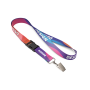 Afneembare RPET Sublimatie-koord met bulldogclip