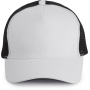 Truckerpet - 5 panelen White / Black One Size