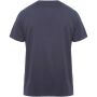 Expedition 160 g/m2 heren T-shirt met korte mouwen - Lood/Oranje - S