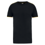 T-shirt Day To Day korte mouwen Black / Yellow 3XL T-shirt Day To Day korte mouwen Black / Yellow 3XL