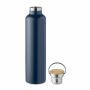HELSINKI LARGE - Dubbelwandige RVS drinkfles 1L - Marineblauw