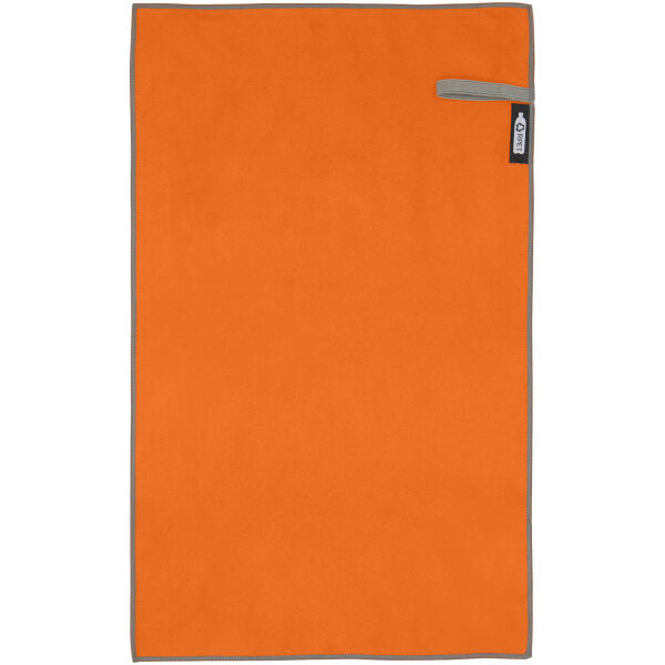 Pieter GRS ultralichte en sneldrogende handdoek 30 x 50 cm - Oranje