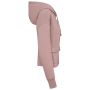Ecologische sweatvest met capuchon French Terry Petal Rose XS Ecologische sweatvest met capuchon French Terry Petal Rose XS