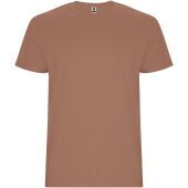 Stafford kindershirt met korte mouwen - Mocca - 5/6