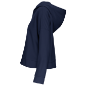 Bio lounge damessweater met capuchon Navy L/XL