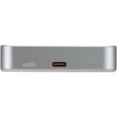 Avis 10.000 mAh RCS powerbank van gerecycled aluminium met magnetische aansluiting - Zilver Avis 10.000 mAh RCS powerbank van gerecycled aluminium met magnetische aansluiting - Zilver