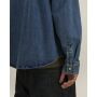 Palmer - De unisex denim overshirt - Mid Wash (XS) Palmer - De unisex denim overshirt - Mid Wash (XS)