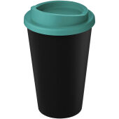 Zwart/Aqua blauw