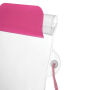 Transparant spatwaterdicht telefoontasje SMART SPLASH magenta