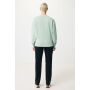 Iqoniq Kruger gerecycled katoen relaxed sweater, iceberg green (XXXL)