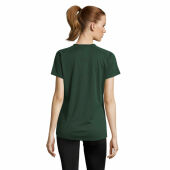 SPORTY WOMEN - SPORTYdames t-shirt 140g - L - Bosgroen