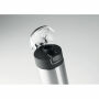 NUUK LUX - Drinkfles 400ml veiligheidsslot - Mat Zilver