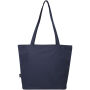 Panama GRS gerecyclede draagtas met rits 20 l - Marineblauw