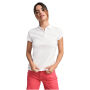 Prince biologisch katoenen damespolo met korte mouwen - Rood - 3XL