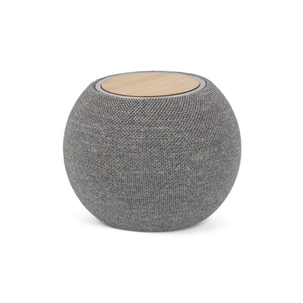 5W Speaker & 15W wireless charger R_PET & Bamboo