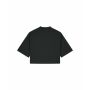 Stella Raya - Het dames cropped T-shirt van gerecycled katoen - XS