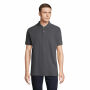 PACIFIC - PACIFIC HEREN POLO - L - Muisgrijs