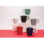 Keramische moderne koffiemok 300 ml, donkerblauw