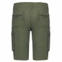 Lichte damesbermuda met diverse zakken light khaki 32 NL (34 FR)