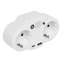 USB-adapterstekker voeding met nachtlampje ENDLESS POWER NIGHT wit