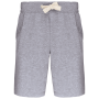 Bermuda short French terry Oxford Grey S