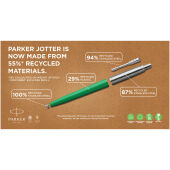 Parker Jotter gerecyclede balpen (zwarte inkt) - Groen