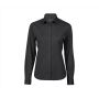 WOMEN'S ACTIVE STRETCH SHIRT, Black, XXL, TEE JAYS
