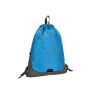 drawstring bag STEP cyan