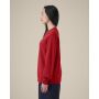 Stella Thinker - Het dames crewneck sweatshirt van gerecycled katoen - Red (XXL)