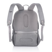 Bobby Soft, anti-diefstal rugzak, grijs, blauw
