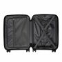 YORK - Trolley cabin suitcase black