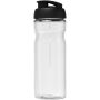 H2O Active® Eco Base 650 ml sportfles met kanteldeksel - Transparant/Zwart
