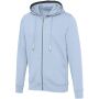 Arora 300 g/m² unisex hoodie met ritssluiting - Mistblauw - XS