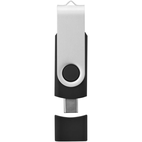 OTG draaiende USB type-C - Zwart - 32GB