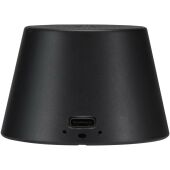 SMART 3W magnetische speaker van gerecycled aluminium - Zwart