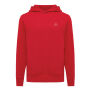 IQONIQ Yengo recycled katoen hoodie met steekzakken, rood (L)