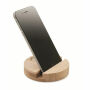 GROW ROUND STAND - Berkenhouten telefoonhouder - Hout
